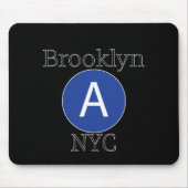 Brooklyn A Train マウスパッド (正面)