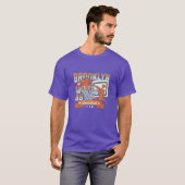 Brooklyn Basketballeam Athletic Sports Tシャツ (正面フル)