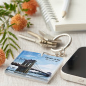 Brooklyn Bridge New York Souvenir キーホルダー (正面右)