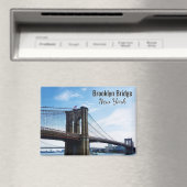 Brooklyn Bridge New York Souvenir Magnet マグネット (インサイチュ (食洗機))