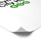 Brooklyn Bridge New York Subway Station Signs, Nyc ポスター (角)