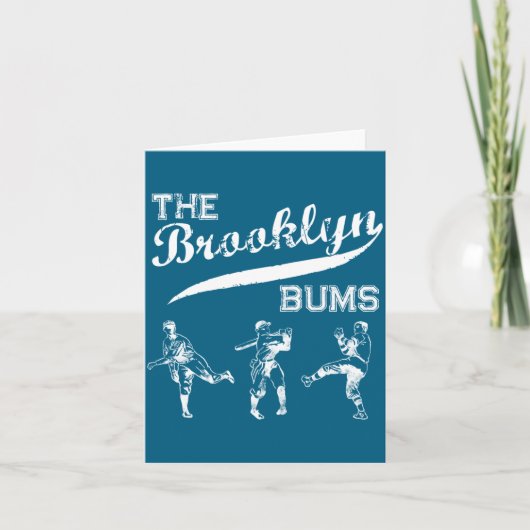 Brooklyn Bums New York Baseball Fan _1  カード (正面)