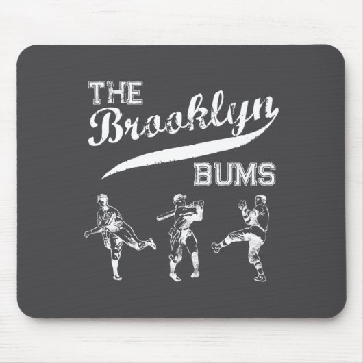 Brooklyn Bums New York Baseball Fan _1  マウスパッド (正面)