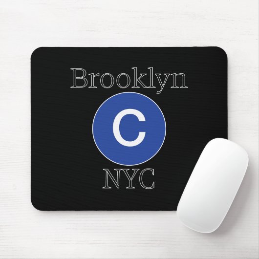 Brooklyn C Train マウスパッド (マウス)
