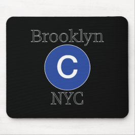 Brooklyn C Train マウスパッド
