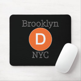 Brooklyn D Train マウスパッド