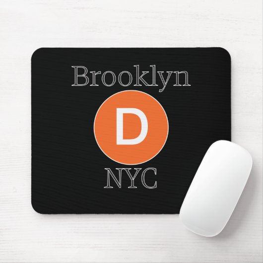 Brooklyn D Train マウスパッド (マウス)
