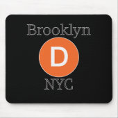 Brooklyn D Train マウスパッド (正面)