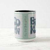 Brooklyn Denim Mug | New York City Gift マグカップ (中央)