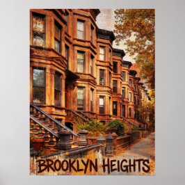 Brooklyn Heights Brooklyn ポスター