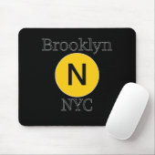 Brooklyn N Train マウスパッド (マウス)