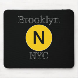 Brooklyn N Train マウスパッド