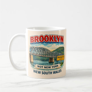 Brooklyn, New South Wales | Not Brooklyn, New York コーヒーマグカップ