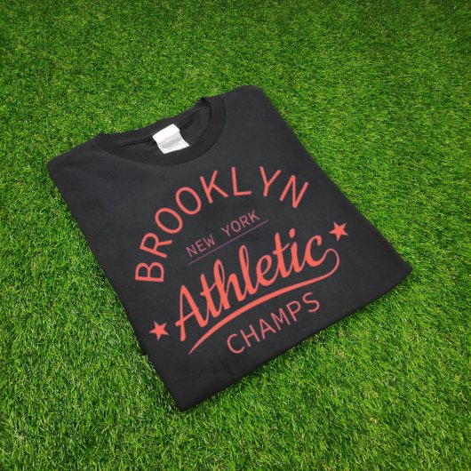 Brooklyn New York athletic varsity urban sport Tシャツ