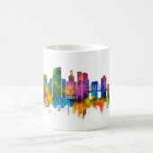 Brooklyn New York Skyline コーヒーマグカップ (中央)