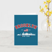 Brooklyn Ney York Est 1816  カード (黄色い花)