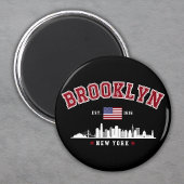 Brooklyn Ney York Est 1816 マグネット