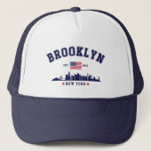 Brooklyn Ney York Vintage キャップ (正面)