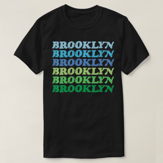 Brooklyn NY 80s Retro Vintage Style Pullover  Tシャツ (デザイン正面)