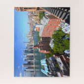 Brooklyn Skyline.クリスマスの挨拶 ジグソーパズル (縦)