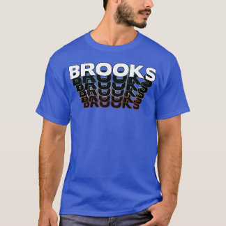 Brooks Funny Retro Vintage Sunset Brooks 80s 90s g Tシャツ