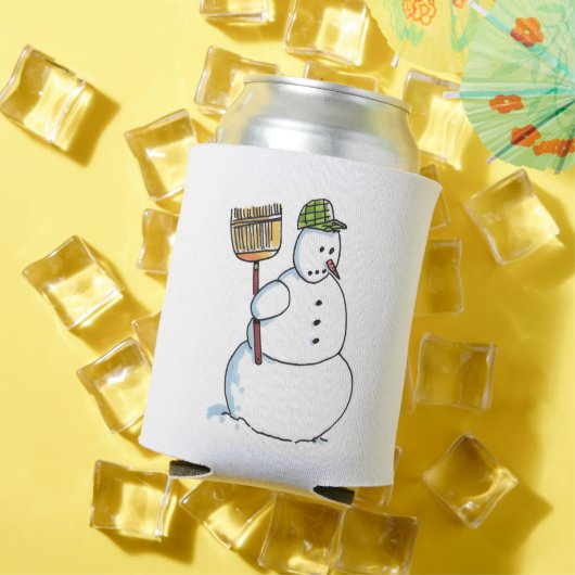 Broom Snowman can cooler 缶クーラー (インサイチュ 夏)