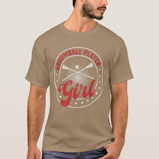 Broomball Sport Broomball Player Girl Broomball vi Tシャツ