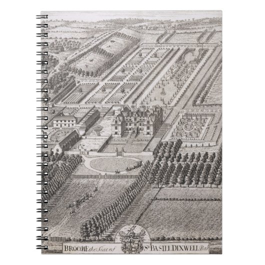 Broomeの「ThirtからののBasil Dixwell座席、 ノートブック (正面)