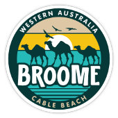 Broome, Western Australiaステッカー シール