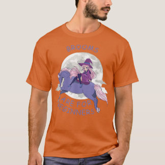 Brooms Are For Beginners Anime Witch 341  Tシャツ