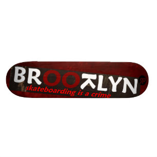 BROOTLYNのスケートボーディングは罪です スケートボード