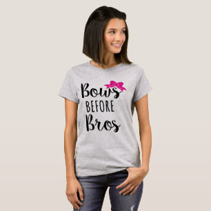 Brosの前の弓 Tシャツ