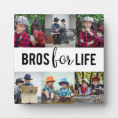 Bros for Life Brothersフォトコラージュタイポグラフィ フォトプラーク (正面)