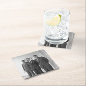 Bros、John Kennedy、Robert & Ted スクエアペーパーコースター (インサイチュ)