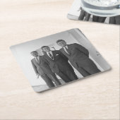 Bros、John Kennedy、Robert & Ted スクエアペーパーコースター (アングル)