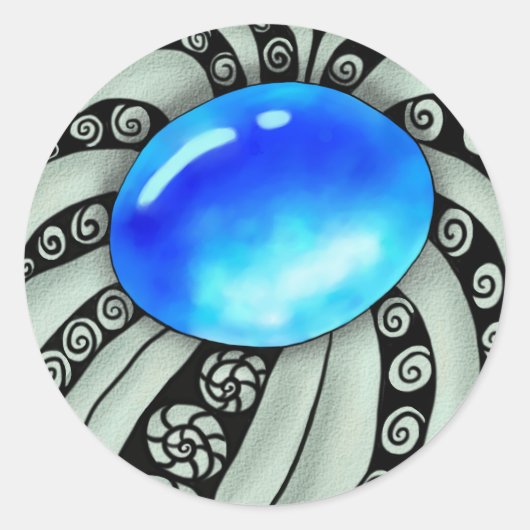 Brosche ラウンドシール (正面)