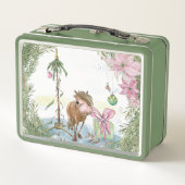 Brotdose / Lunchbox mit Pferdemotiv メタルランチボックス (裏面)