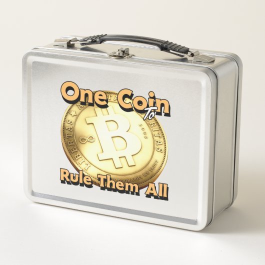 Brotdose One Coin to Rule Them All  メタルランチボックス (正面)