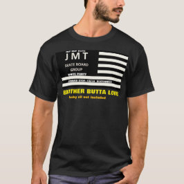 BROTHE BUTTA LOVE ベーシック ダーク T シャツ