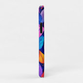 Brothelスタイル:鮮やかリーフパターン Case-Mate iPhoneケース (裏面/右)