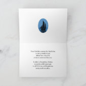 Brotherのいかり誕生日カードで帆船 カード (内部)