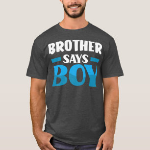 Brother氏がBoy Gender Revealパーティー Tシャツ