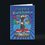 Brother用23誕生日カード – ファンキーマウスOn A カード<br><div class="desc">ブラザー用23番目の誕生日カード – ファンキーさくらんぼケーキ上のマウス</div>