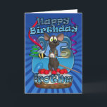 Brother用23誕生日カード – ファンキーマウスOn A カード<br><div class="desc">ブラザー用23番目の誕生日カード – ファンキーさくらんぼケーキ上のマウス</div>