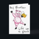 **BROTHER**カー祝ドの準備ができました**誕生日** カード<br><div class="desc">彼女の特別な日に「準備ができて祝います」と言って下さい。そして、なぜそうしないのか。感謝していストップ八つの店の一つで：)</div>