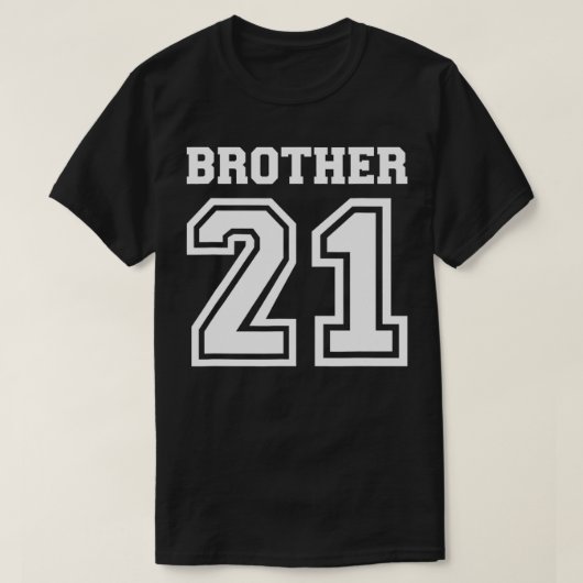 Brother 2021 21  tシャツ (デザイン正面)