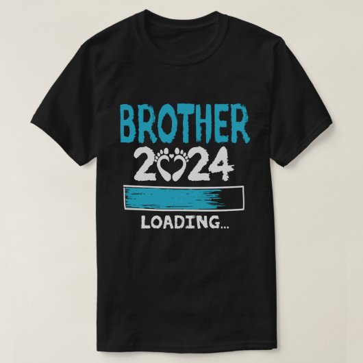 Brother 2024将来のおもしろい弟をロードする tシャツ (デザイン正面)