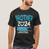 Brother 2024将来のおもしろい弟をロードする tシャツ (正面)