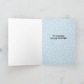 Brother 5 star review blue birthday カード (内部)