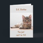 **BROTHER** *70*誕生日・カード カード<br><div class="desc">私の8店舗ストップの1店舗で感謝!!!!1</div>